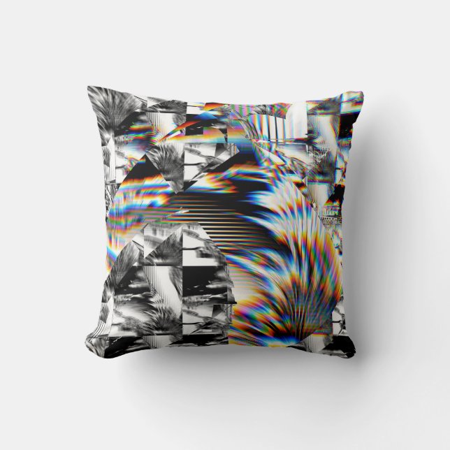 Coussin Attaque arc-en-ciel (Recto)