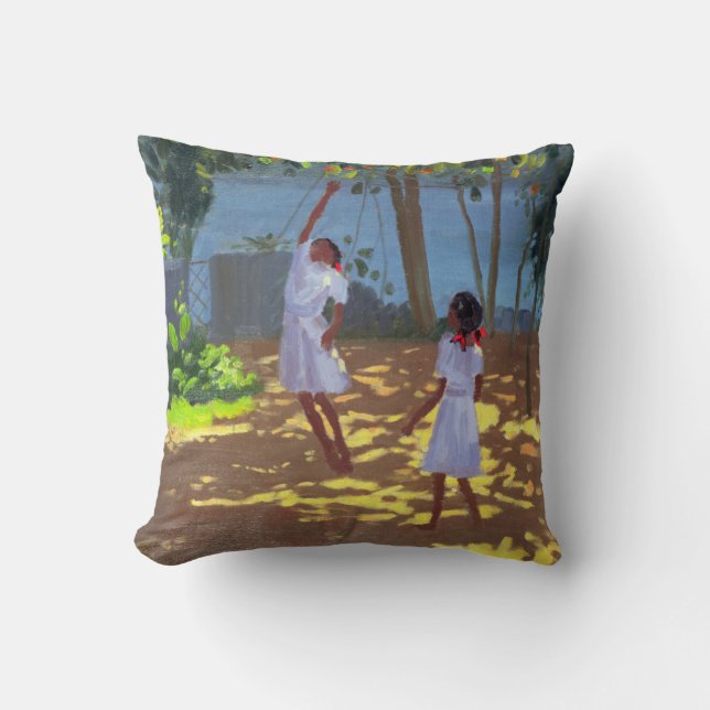 Coussin Atteinte pour des oranges Bentota Sri Lanka 1998 (Recto)