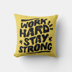 Coussin Attitude de réussite sans peur Rêves Objectifs Mot