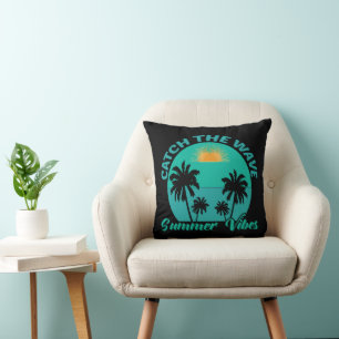 Coussin Attrapez la vague d'été
