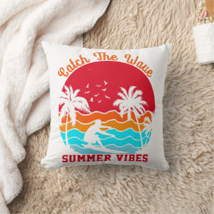 Coussin Attrapez la vague d'été