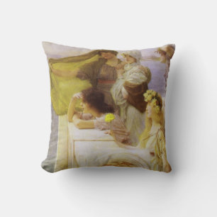 Coussin Au berceau d'Aphrodite par Sir Lawrence Alma Tadem