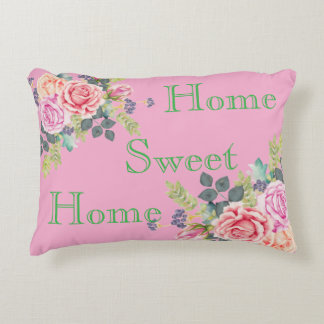 Coussin au design floral