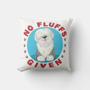 Coussin Aucun Flux Donné Berger Anglais