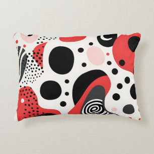 Coussin audacieux et audacieux Abstrait