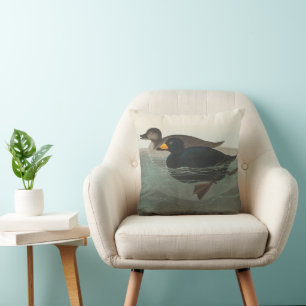 Coussin Audubon American Scoter Duck Classic