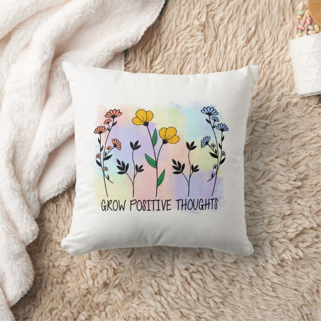 Coussin Augmenter les pensées positives (Couverture)