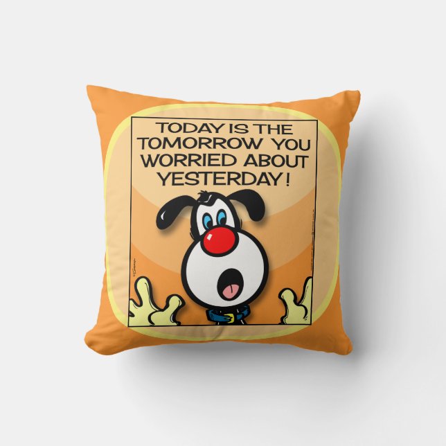 Coussin Aujourd'hui Est Le Demain (Recto)