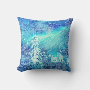 Coussin Aurora Dans Les Vallées Noël Extraordinaire