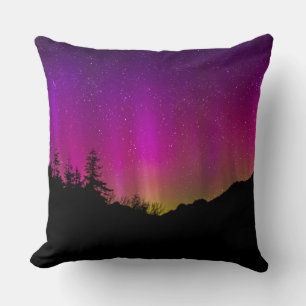 Coussin aurores boréales Aurora Borealis étoile ciel