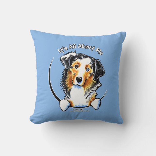 Coussin Australian Shepherd IAAM (Recto)