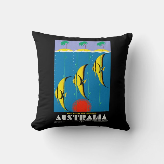 Coussin Australie (Recto)