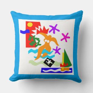 Coussin Australie - SYDNEY SUMMER - Surf & voile