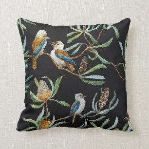 Coussin australien de nature (noir)