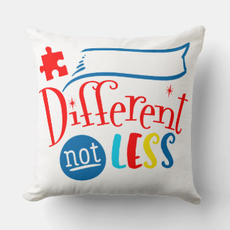 Coussin Autisme - Jetez l'oreiller 20" x 20"