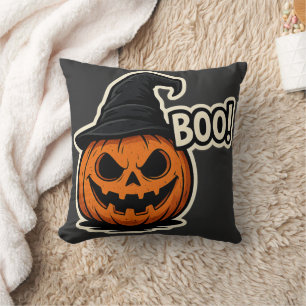 Coussin Autocollant Halloween drôle et effrayant