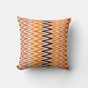 Coussin Automne Couleur Chevron Motif