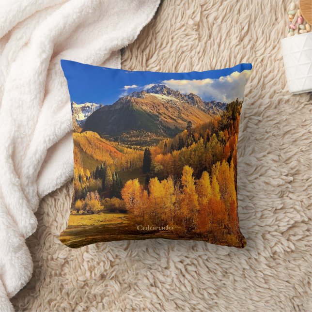 Coussin Automne dans le Colorado (Couverture)