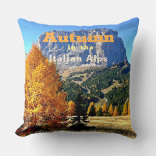 Coussin Automne dans les Alpes italiennes