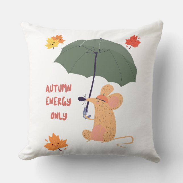 Coussin Automne Énergie uniquement (Recto)