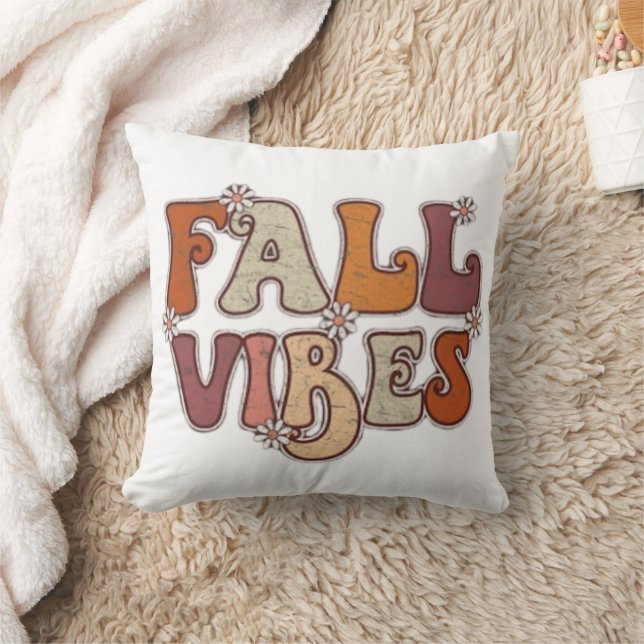 Coussin Automne esthétique Cosy Automne T-shirt (Couverture)