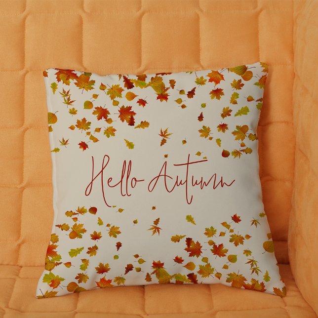 Coussin Automne Feuillage d'automne feuilles Jeter des ore (Créateur téléchargé)