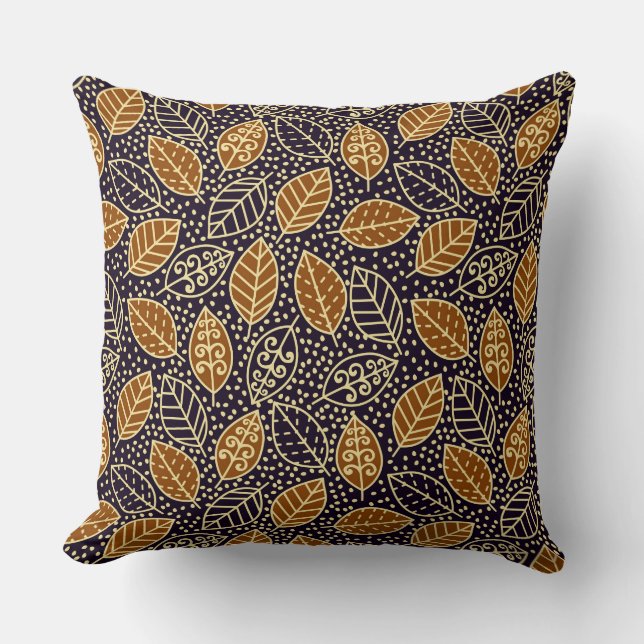 Coussin Automne Feuilles d'automne Jeu d'oreiller (Recto)