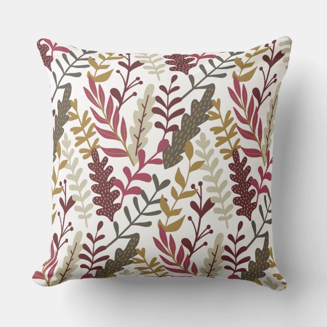 Coussin Automne Feuilles d'automne Jeu d'oreiller (Recto)