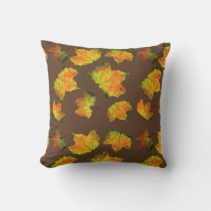 Coussin Automne Feuilles de l'érable Motif Thanksgiving 20