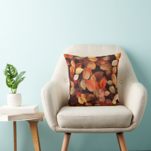 Coussin Automne Feuilles Nature