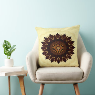 Coussin Automne Fleur Mandala.....
