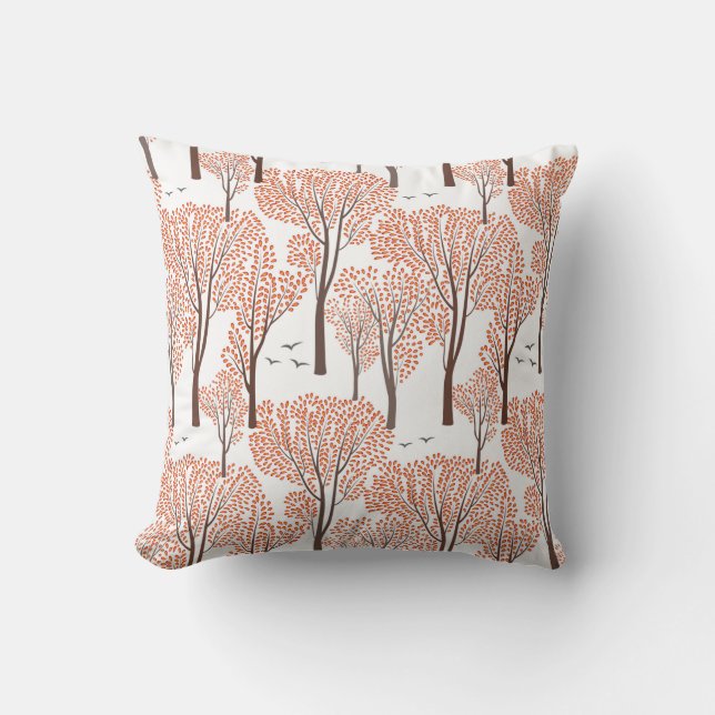 Coussin Automne nature faune sans soudure motifs Automne a (Recto)