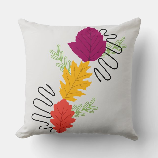 Coussin Automne Rustique (Recto)