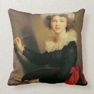 Coussin Autoportrait, 1790 (huile sur la toile)