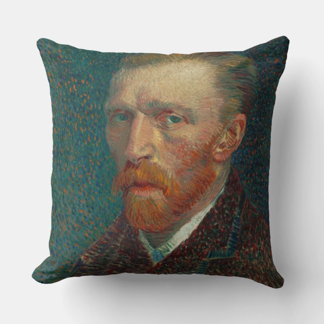 Coussin Autoportrait de Van Gogh (Recto)
