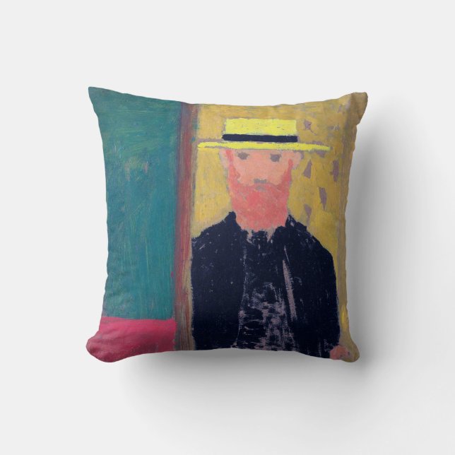 Coussin Autoportrait (Homme porteur), Edouard Vuillard (Recto)