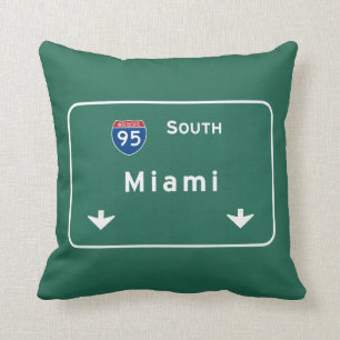 Coussin Autoroute d'autoroute nationale de Miami la