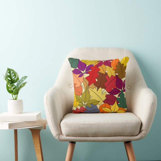 Coussin Autres feuilles d'automne (Chaise)