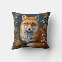 Autumn Red Fox – Orange Fox Illustration