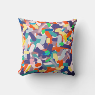 Coussin aux Vibrations Positives Pinceaux de Peint