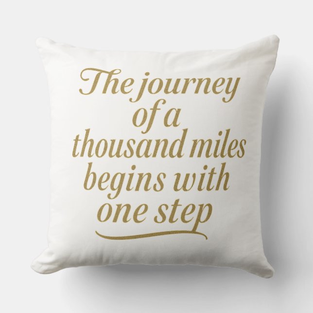Coussin Avancement en or (Recto)