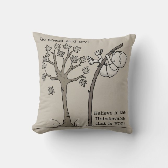 Coussin Avancer et essayer (Recto)