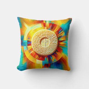 Coussin Avantgarde Communion Host Expressionist Effet