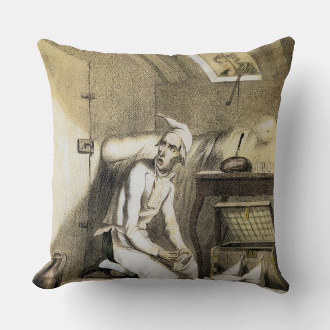 Coussin Avarice dans la cuisine, d'une série de copies De (Recto)