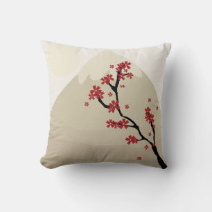 Coussin avec art japonais