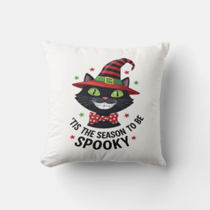 Coussin Avec chapeau de sorcière et cravate