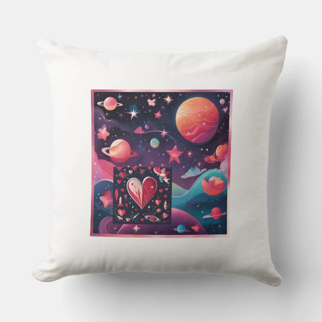 coussin avec planètes (Recto)