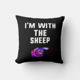 Coussin Avec Sheep Tie Dye Dog Present