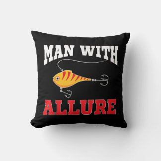 Coussin Avec With Allure Fishing Lure Pun Fisherman T-shir