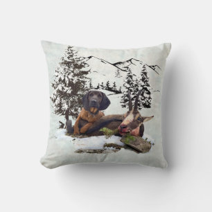 Coussin Aventure de chasse à la chèvre de montagne